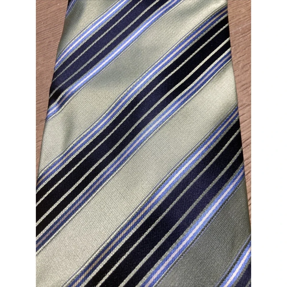 100% Silk Foggia Mens Necktie Hand Made